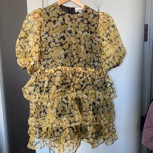 GANNI Organza Dress